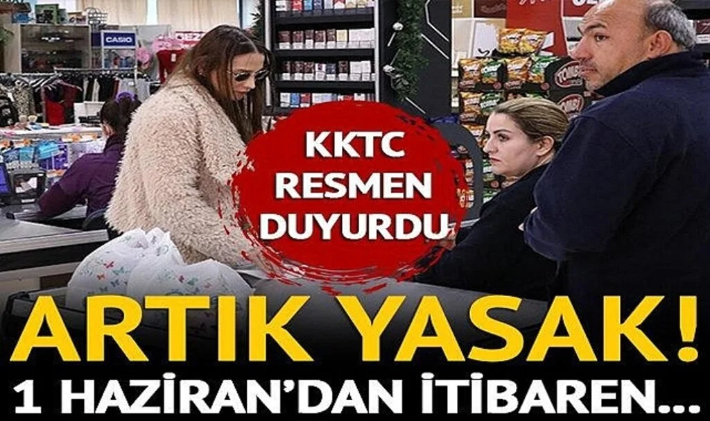 KKTC'de Plastik Poşet Kararı! Kullanımı Tarih Oluyor... 