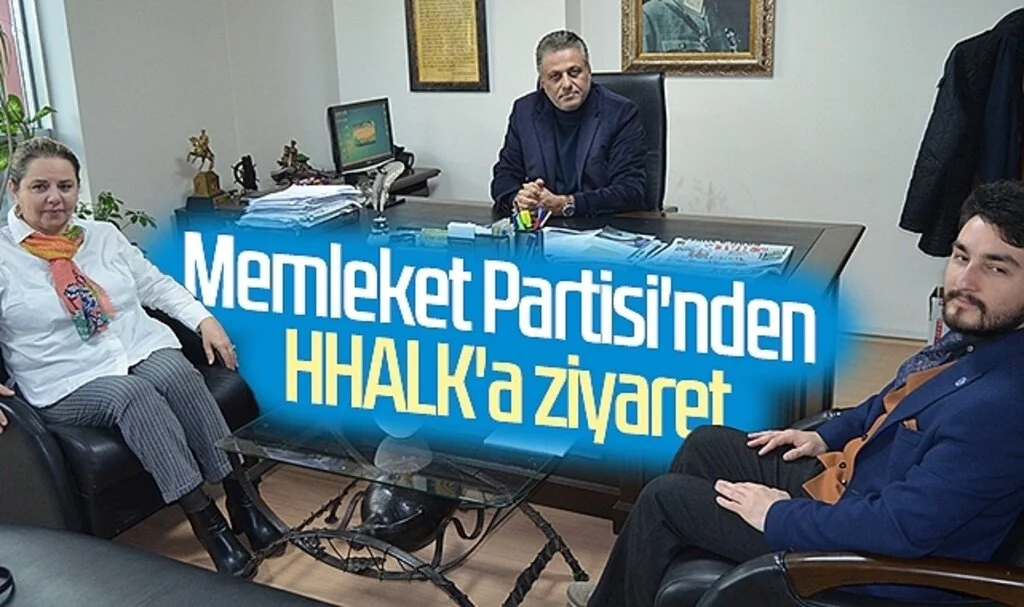 Memleket Partisi'nden  HHALK'a Ziyaret 