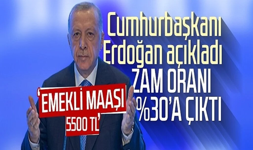 Memur ve Emekli Zammı Yüzde 30 Oldu!