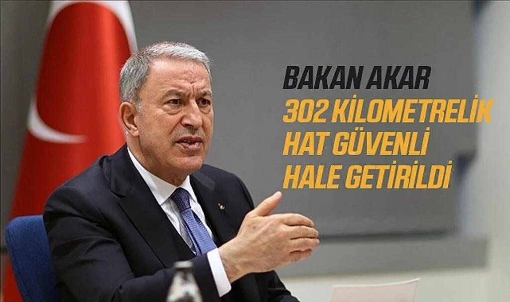 Milli Savunma Bakanı Akardan "Pençe Kilit" Açıklaması