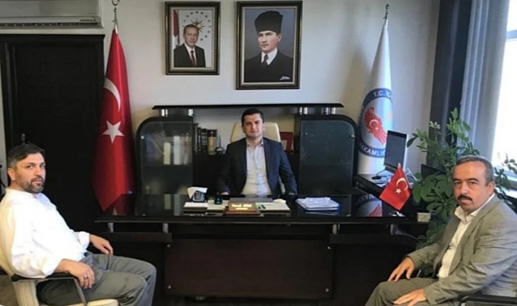 Müftü Belen'den Kaymakam Atar'a Ziyaret