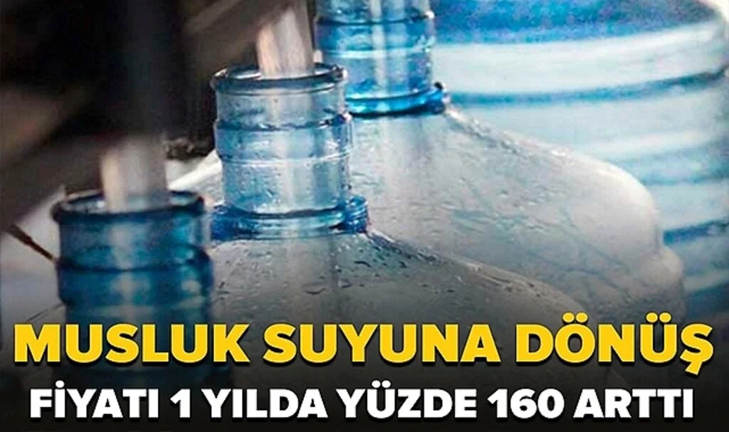 Musluk Suyuna Dönüş: Fiyatı 1 yılda yüzde 160 arttı