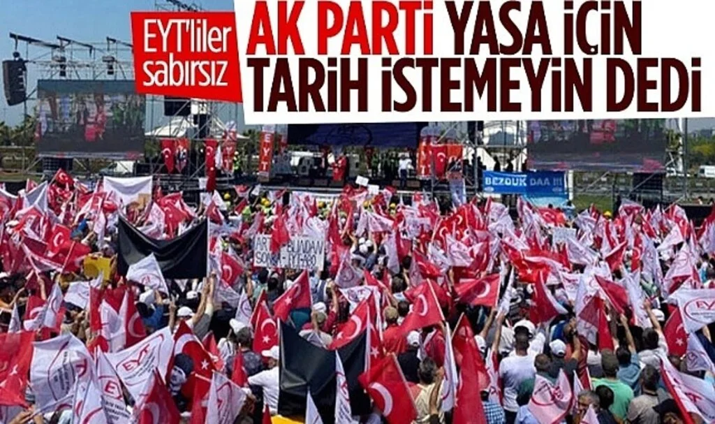 Mustafa Elitaş'tan EYT düzenlemesiyle ilgili açıklama