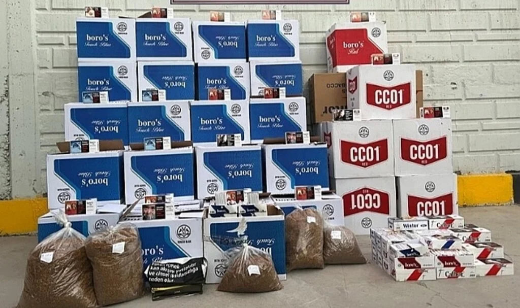 Niksar’da 640 Bin Adet Boş Makaron Ele Geçirildi