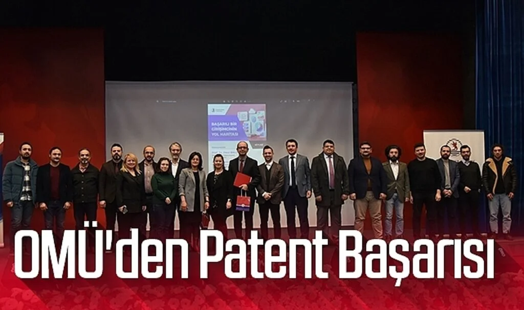 OMÜ'den  Patent Başarısı 