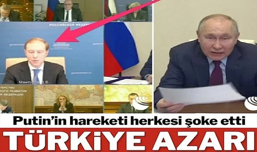 Putin, Türkiye Tatili Nedeniyle Başbakan Yardımcısını Azarladı: Niye Aylaklık Ediyorsun?
