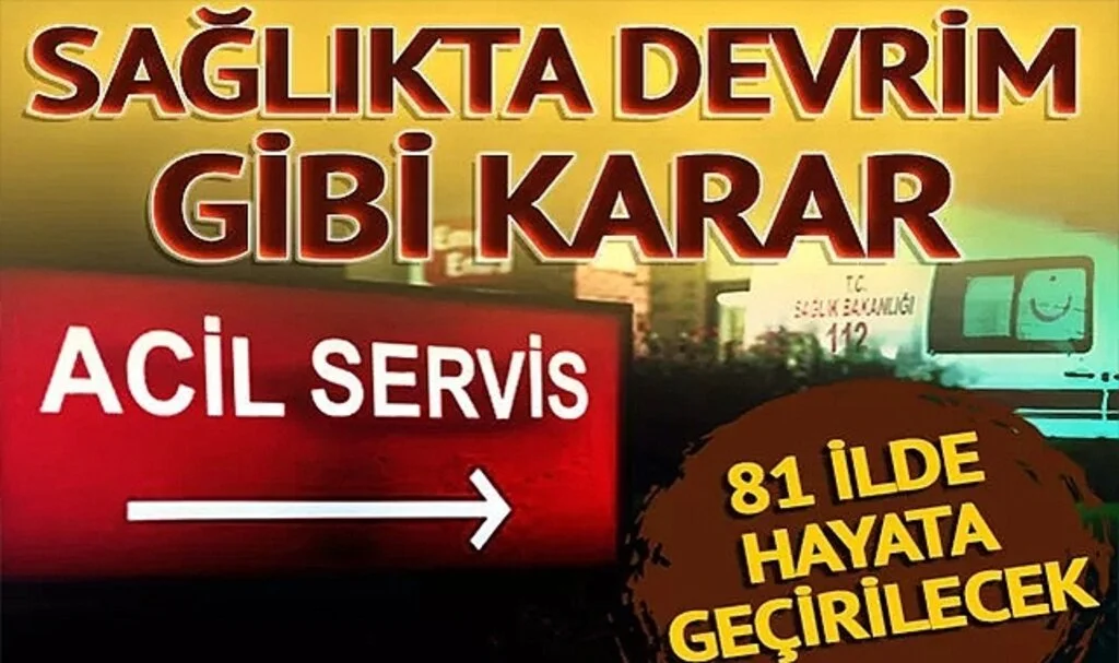 Sağlıkta yeni dönem! Pilot uygulama 4 ilde başladı... 81 ilde hayata geçmesi bekleniyor