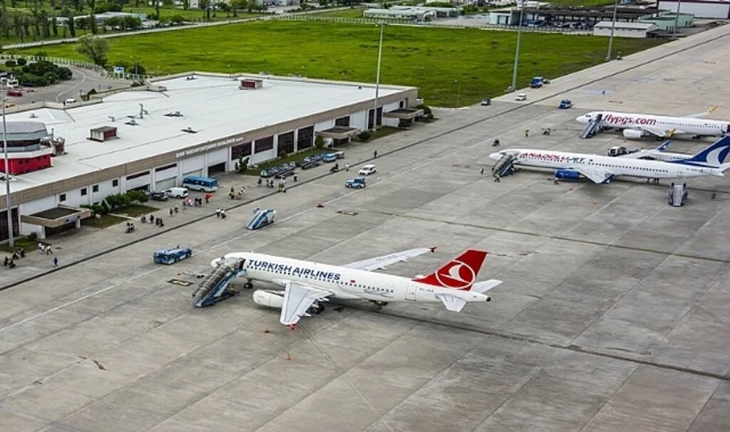 Samsun Çarşamba Havalimanı'nı Geçen Yıl 1 Milyon 228 Bin Yolcu Kullandı