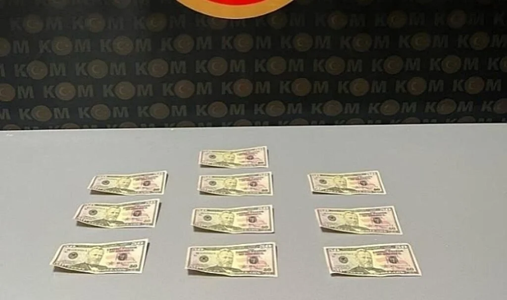 Samsun'da 10 Adet 50'lik Sahte Dolarla Yakalanan Şahsa Gözaltı