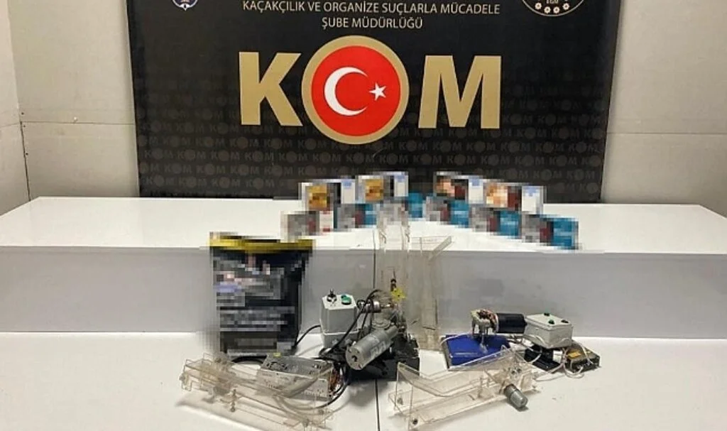 Samsun'da 10 Bin 760 Adet Makaron Ele Geçirildi