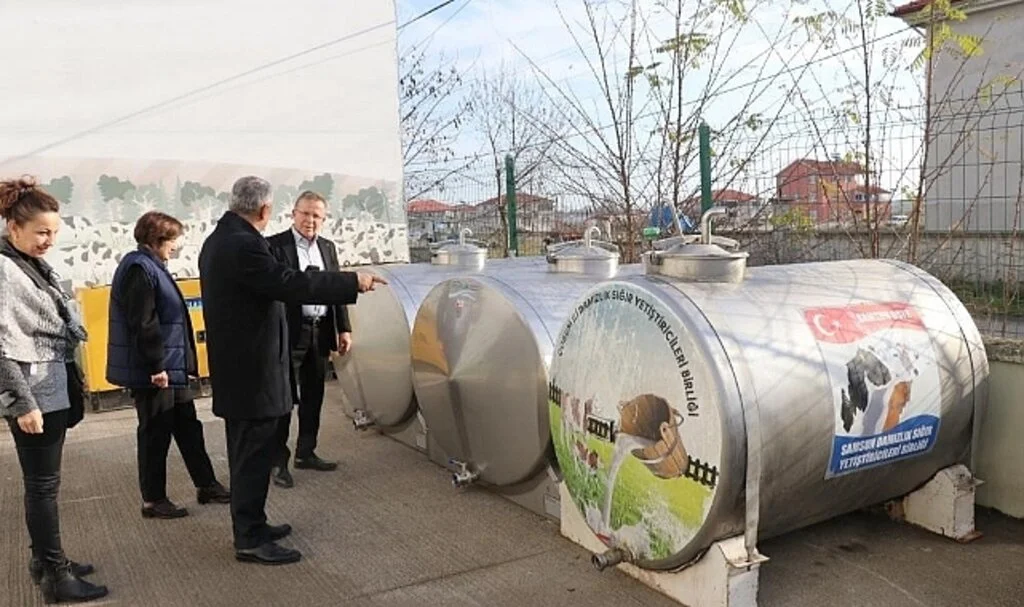 Samsun’da Çiğ Sütün Kalitesi Arttırılıyor
