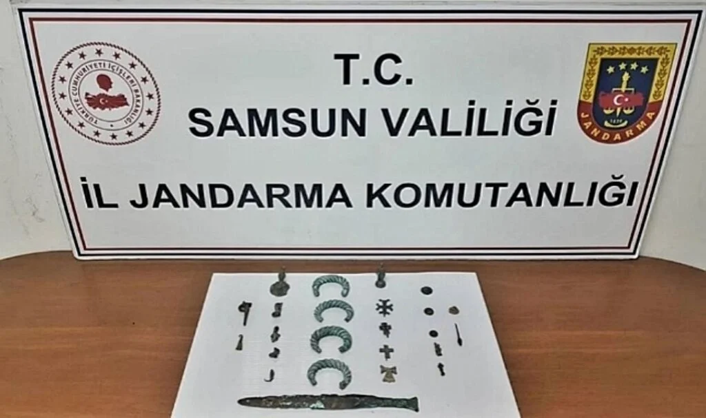 Samsun'da Çok Sayıda Tarihi Eser Ele Geçirildi