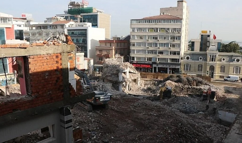 Samsun’da Dev Binanın Yıkımında Sona Gelindi