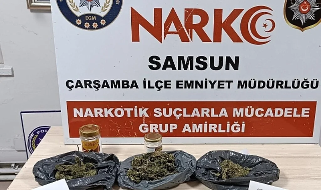 Samsun'da Narkotik'ten Bingo Baskın 