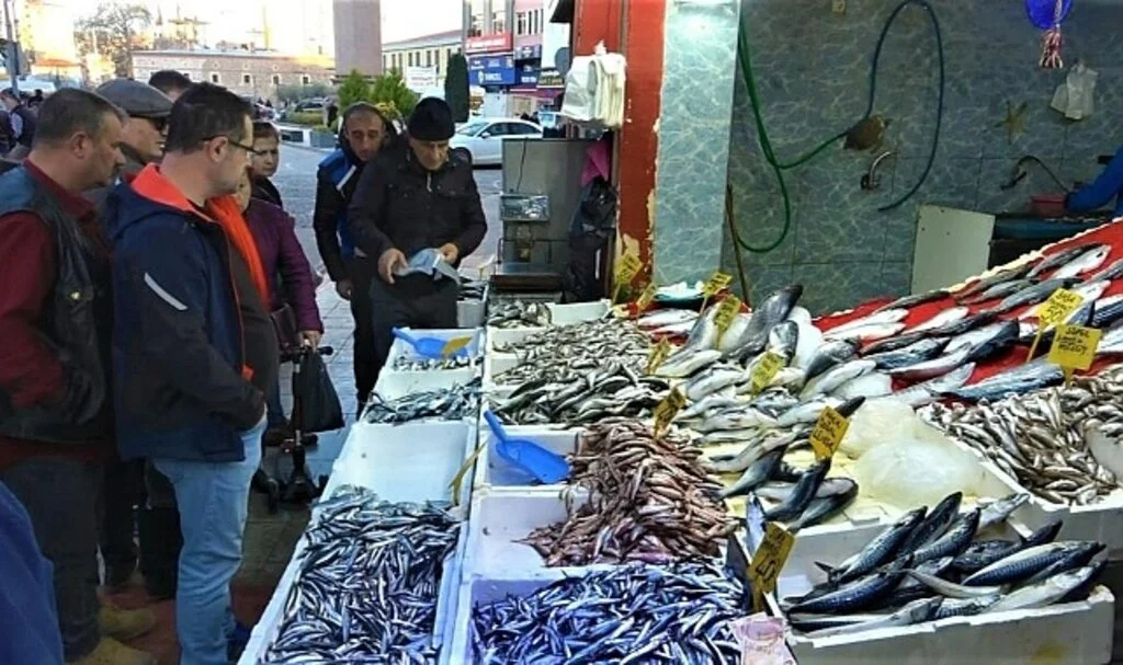 Samsun’da Sıcak Hava Balığı Etkilemedi, Balık Bol, Satışlar Yoğun