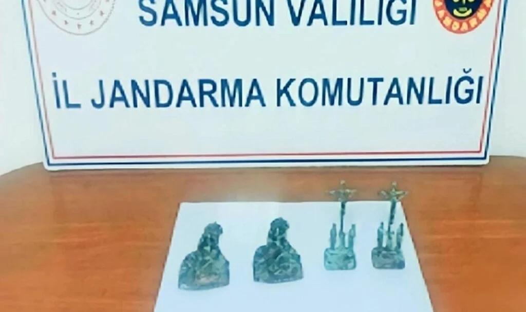 Samsun 'da Tarihi Eser Ele Geçirildi