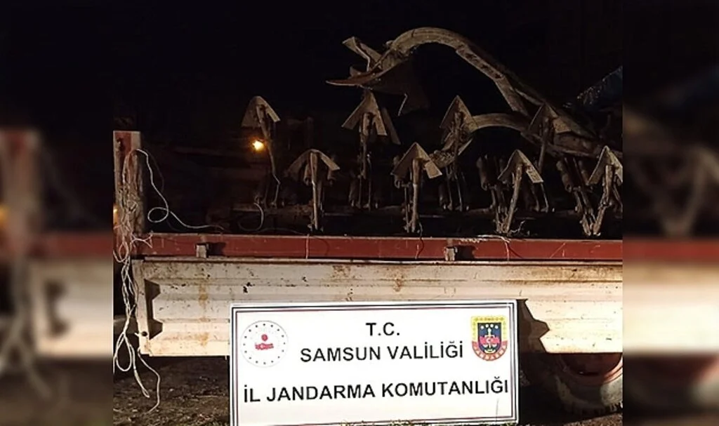 Samsun'da Tarım Aletleri Çalan 2 Zanlı Yakalandı
