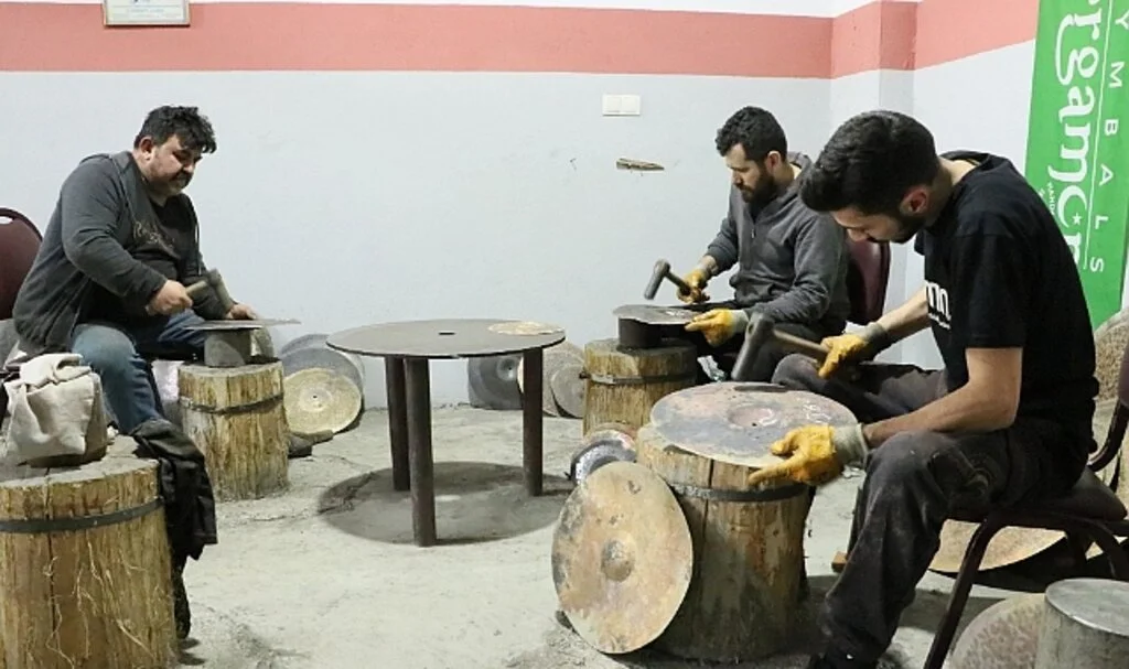 Samsun'da Üretilen Bateri Zilleri 30'u Aşkın Ülkeye İhraç Ediliyor