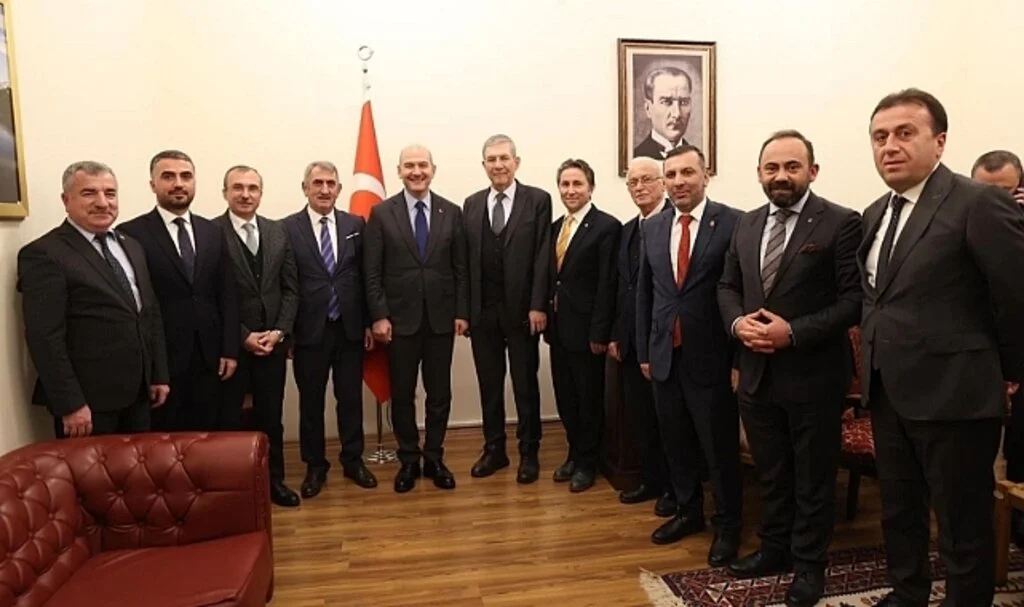 Samsun Yakakent'ten İçişleri Bakanı Soylu'ya Ziyaret