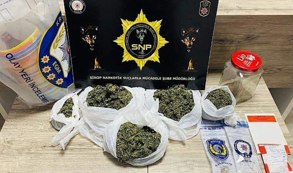 Sinop'ta Uyuşturucu Operasyonunda 1 Kişi Yakalandı