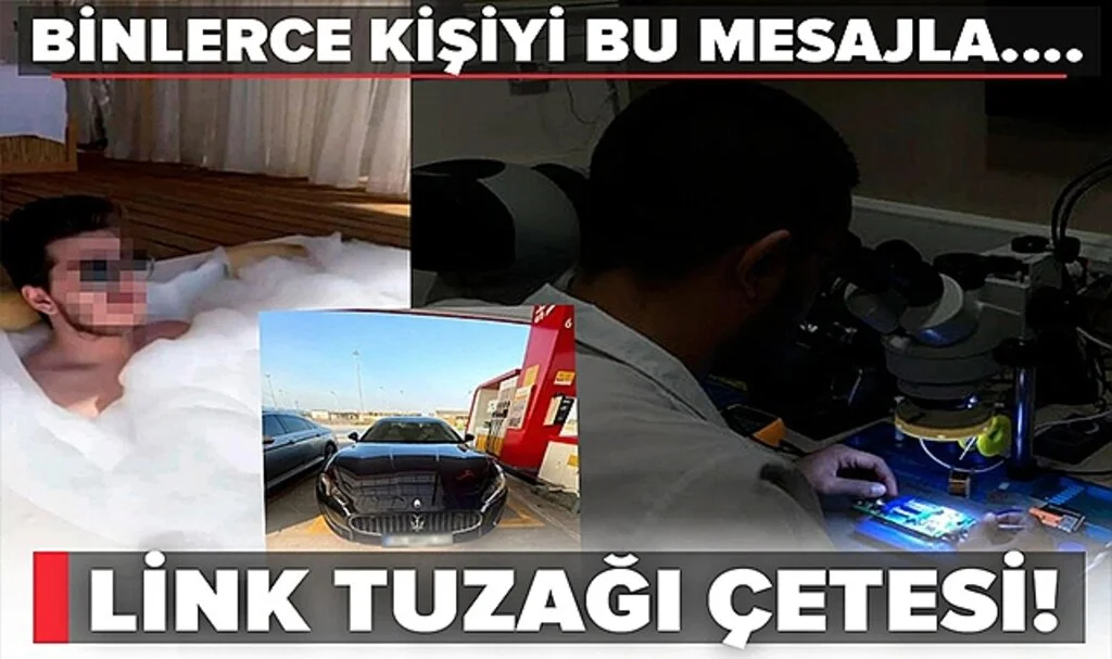 Tam 14 bin 200 kişiyi linklere tıklattırarak dolandırdılar!