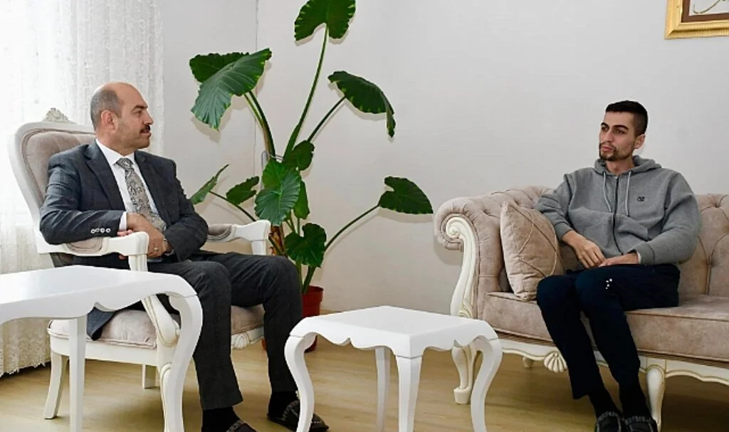 Terme Kaymakamı Maytalman ve Başkan Kılıç'tan Gaziye Ziyaret