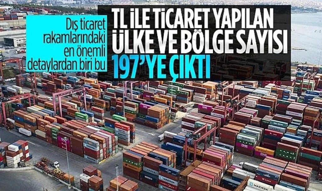 Türk Lirasıyla İhracat Yapılan Ülkelerin Sayısı Arttı