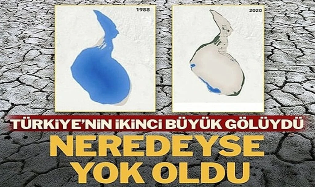 Türkiye'nin İkinci Büyük Gölüydü, Neredeyse Bitti