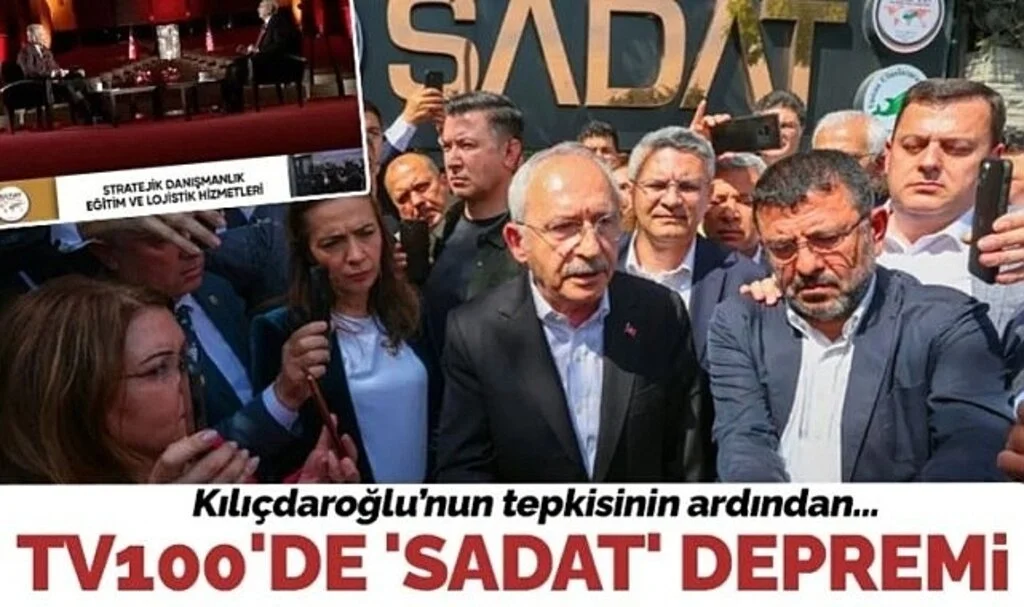 Tv100'den Yeni 'SADAT' Açıklaması: 'SADAT Yetkililerinin Ahlaka Sığmayan Tweetleri'