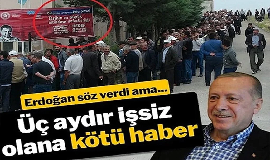 Üç Aydır İşsiz Olana Kötü Haber