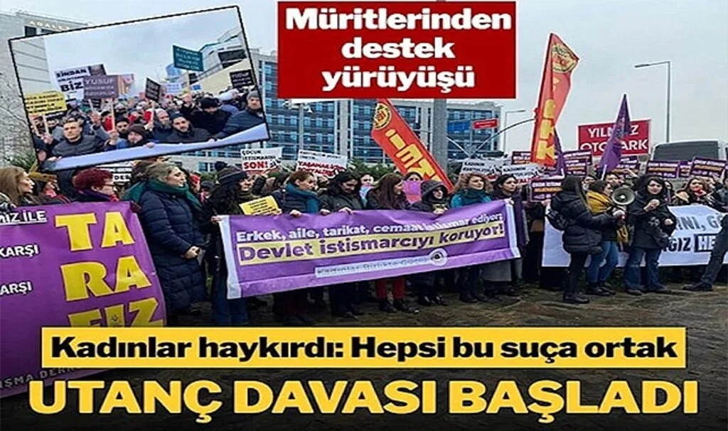 Utanç Davası Başladı! Bir Yanda Kadınlar Bir Yanda Müritler…