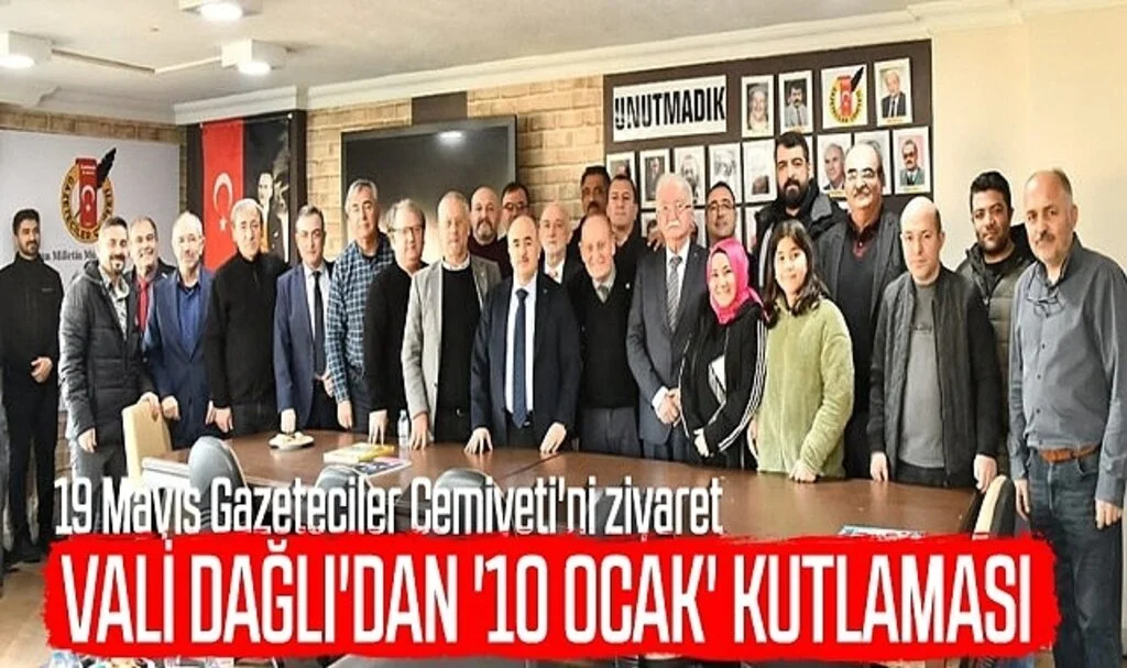 Vali Dağlı'dan '10 Ocak' Kutlaması