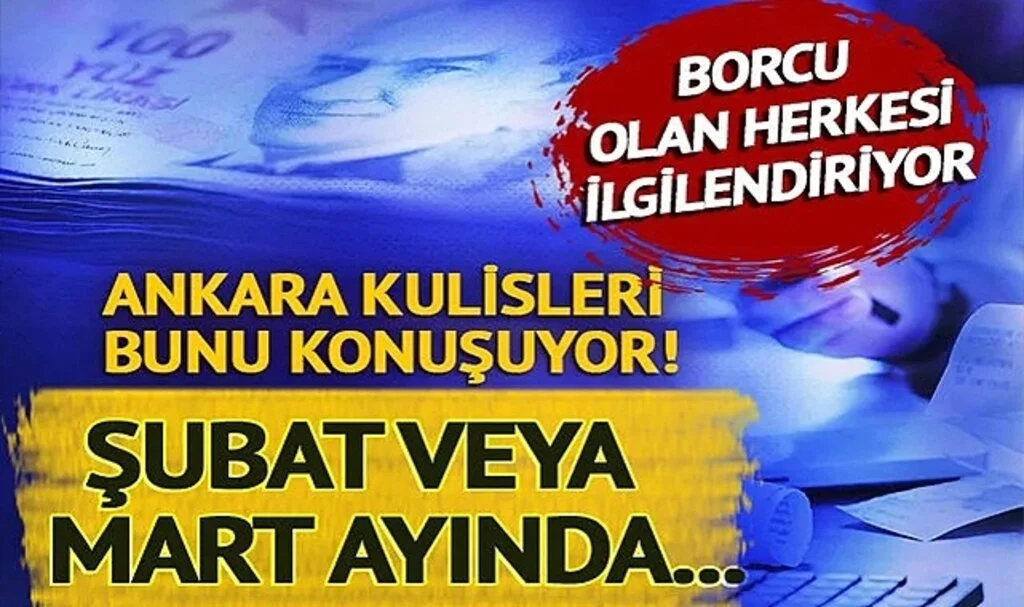 Vergi ve SGK borçlarına af iddiası! Ankara kulisleri bunu konuşuyor: 'Şubat veya Mart ayında çıkması muhtemel...'