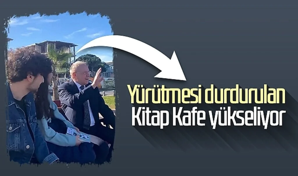Yürütmesi Durdurulan Kitap Kafe Yükseliyor