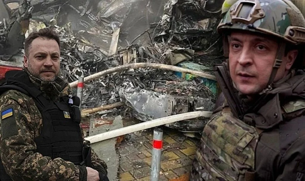 Zelenski'den Helikopter Kazasıyla İlgili Açıklama