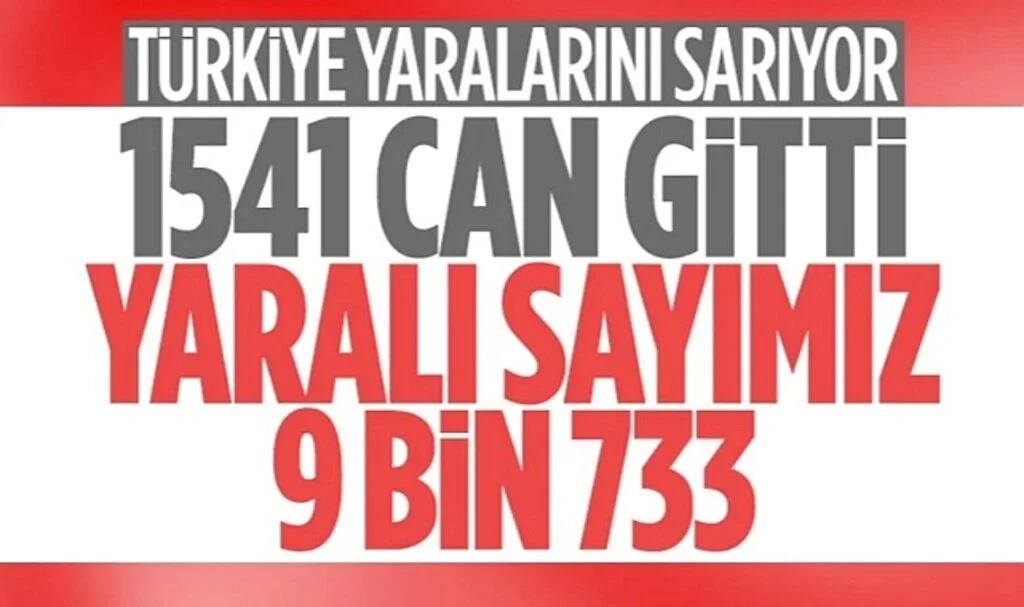 10 ili etkileyen Kahramanmaraş depreminin bilançosu