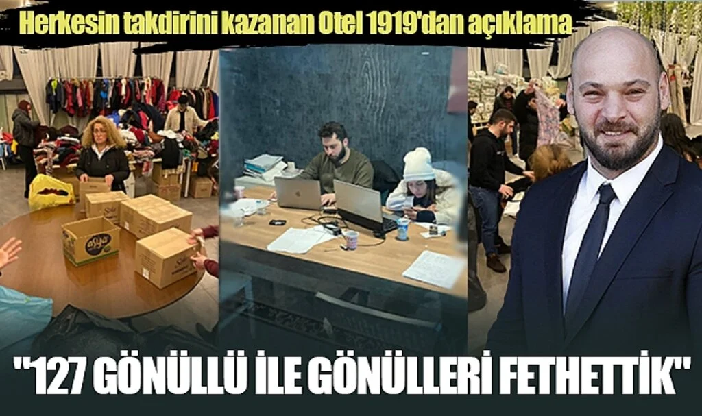 "127 GÖNÜLLÜ İLE GÖNÜLLERİ FETHETTİK"