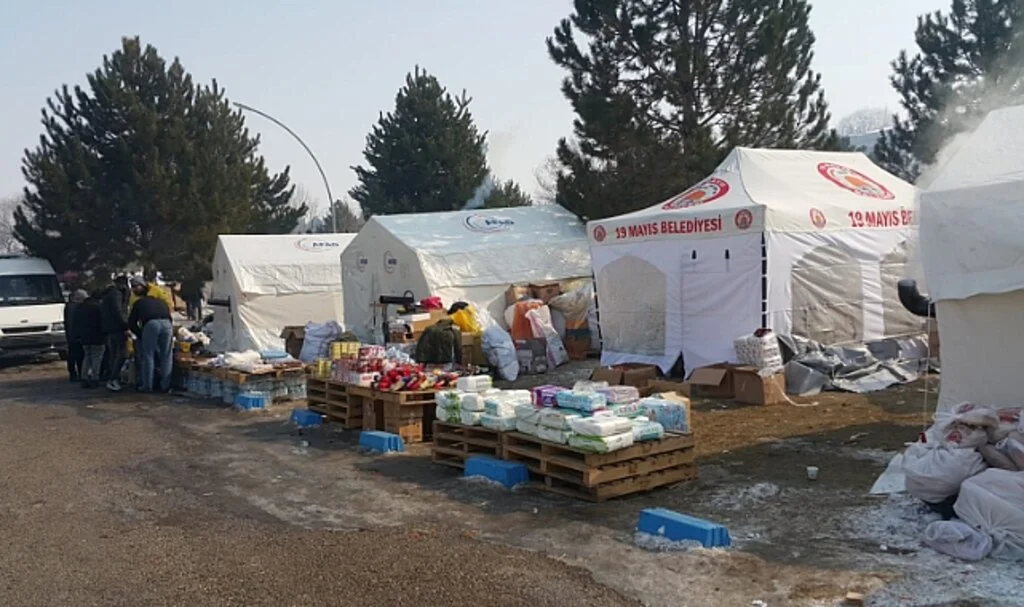  19 Mayıs'tan Giden  Yardımlar Bölgeye Ulaştı 