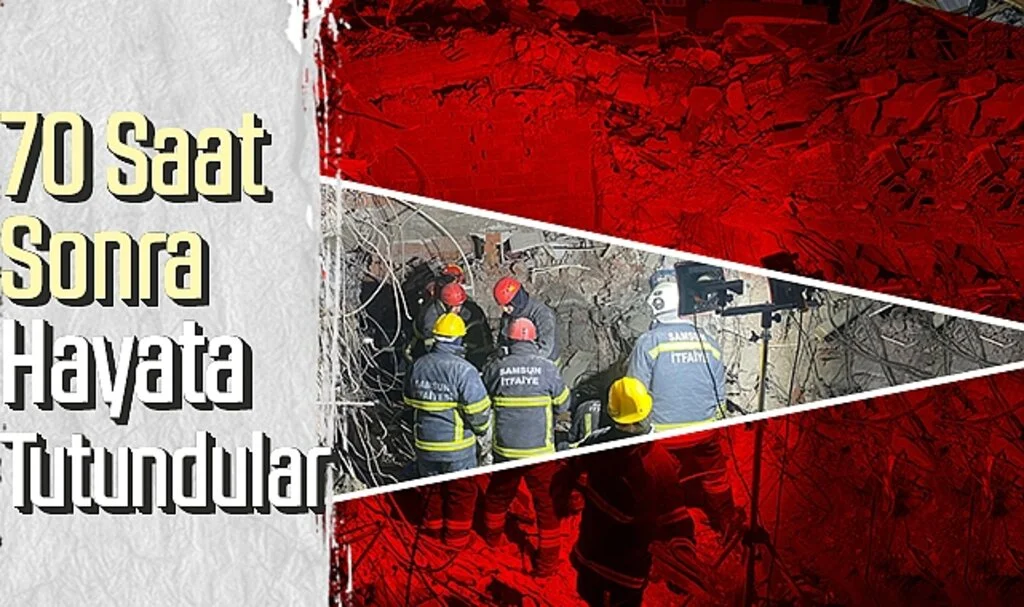 70 Saat Sonra Hayata Tutundular