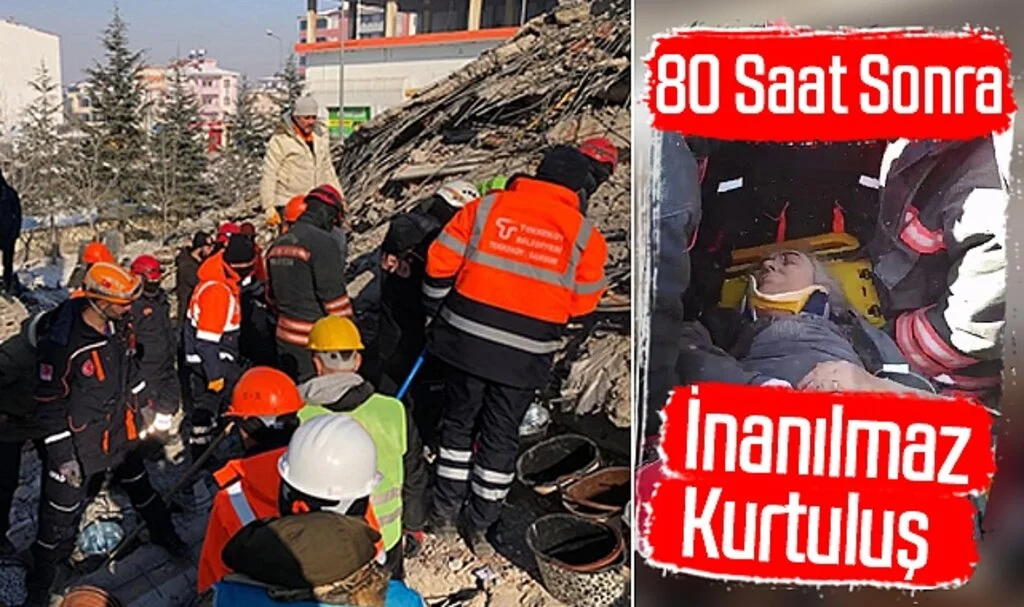 80 Saat Sonra  İnanılmaz Kurtuluş 