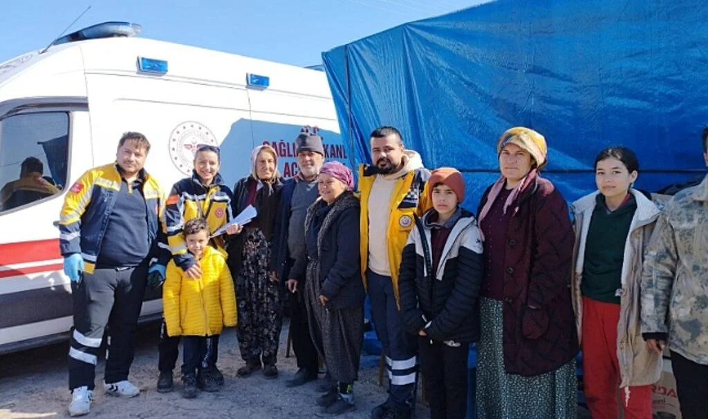 Adıyaman'a Sahra Hastanesi Desteği 