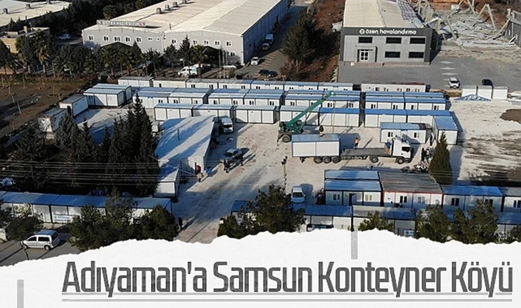 Adıyaman'a Samsun Konteyner Köyü 