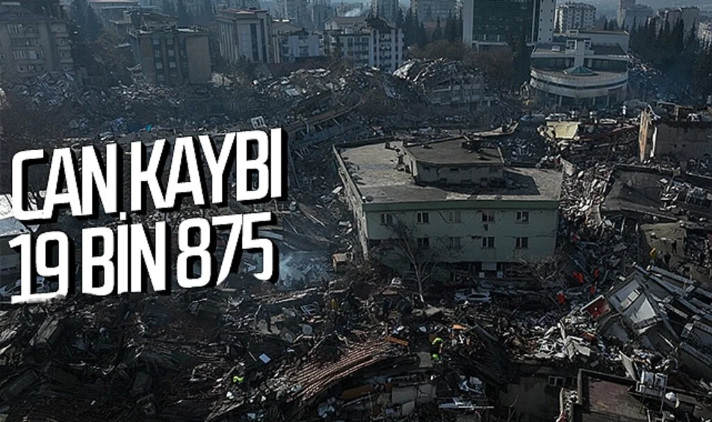 AFAD'dan açıklama: Can kaybı 19 bin 875'e yükseldi