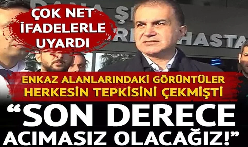 AK Parti Sözcüsü Çelik "Bir kez daha uyarıyoruz" diyerek çok net mesaj verdi: Yağma olayları karşısında son derece acımasız olacağız!