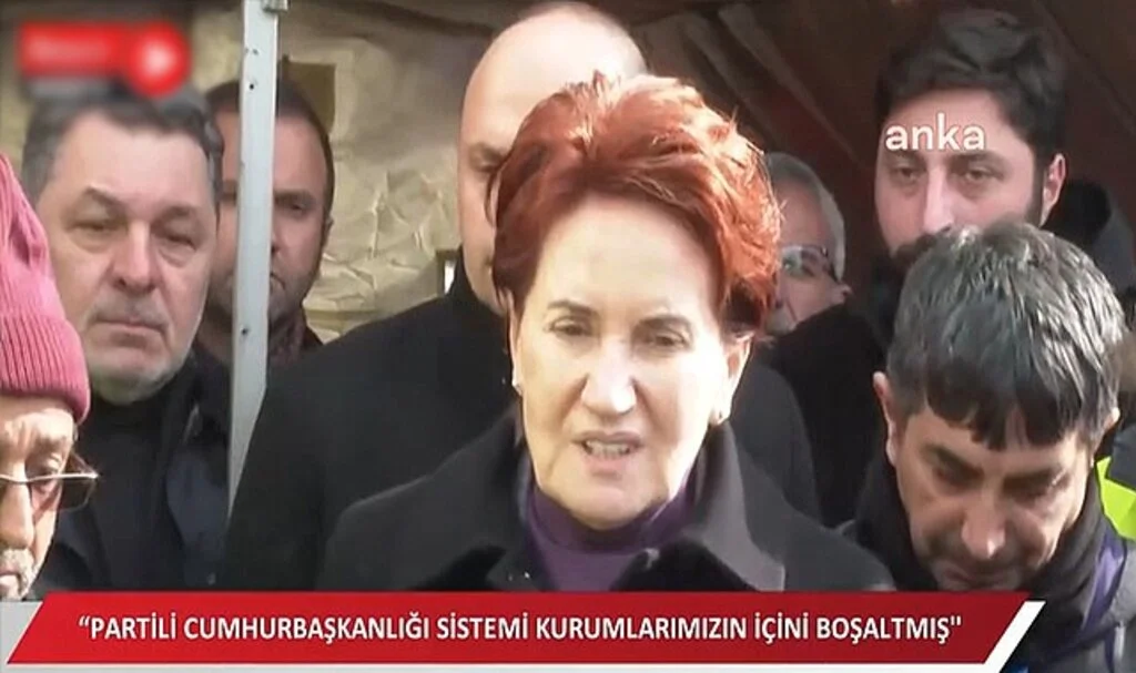 Akşener: Kurum Diye Devlet Aklı Diye Bir Kavram Kalmamış