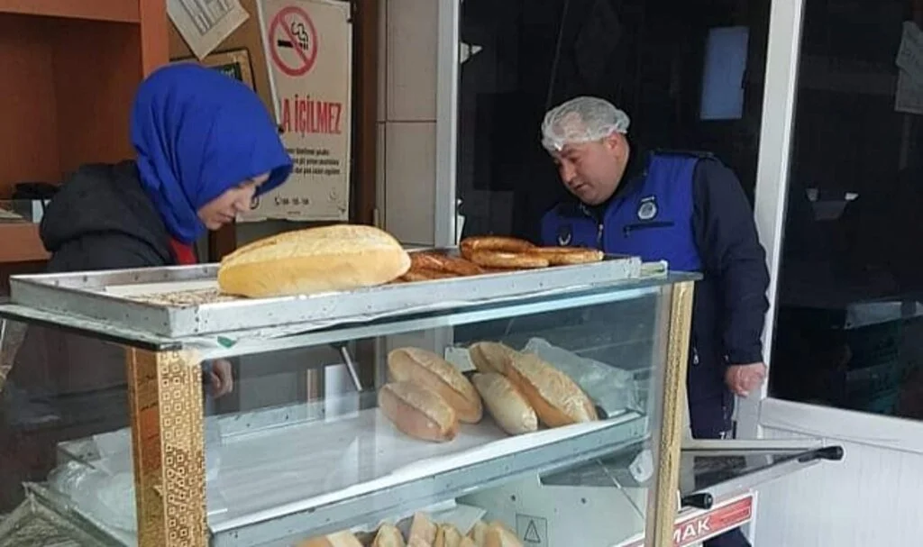 Alaçam Belediyesi Zabıtasından Fırınlarda Denetim