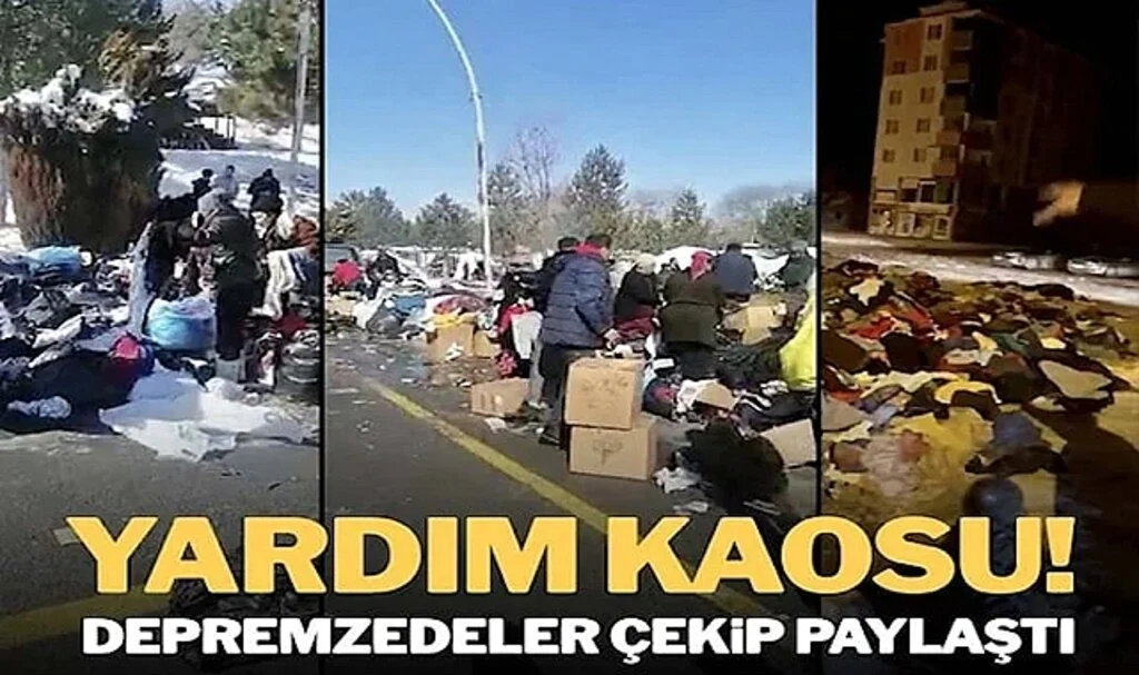 Arama Kurtarmadan Sonra Yardım Dağıtımında Da Başıbozukluk