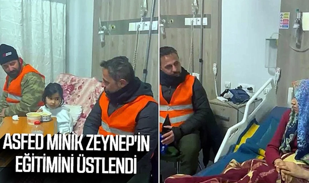 ASFED Minik Zeynep'in Eğitimini Üstlendi
