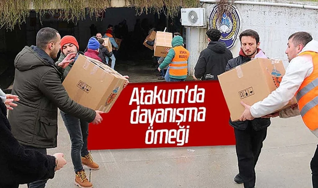 Atakum'da dayanışma örneği
