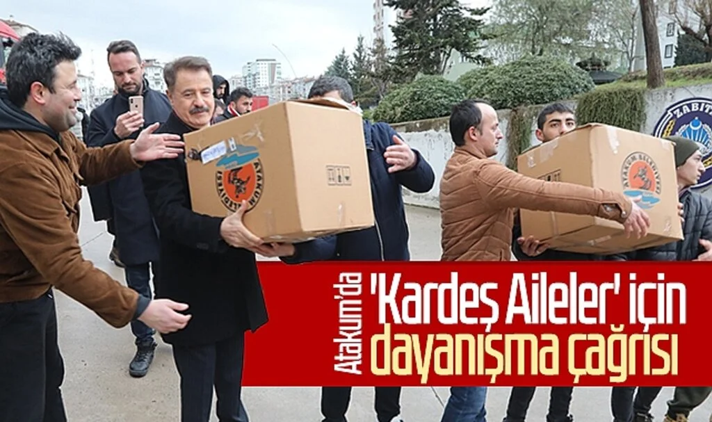 Atakum'da 'Kardeş Aileler' İçin Dayanışma Çağrısı 